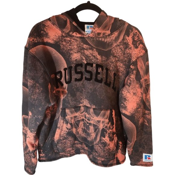 Russell Athletics ASAP Rocky Pullover Cropped Hoodie Women's XS - Picture 1 of 16